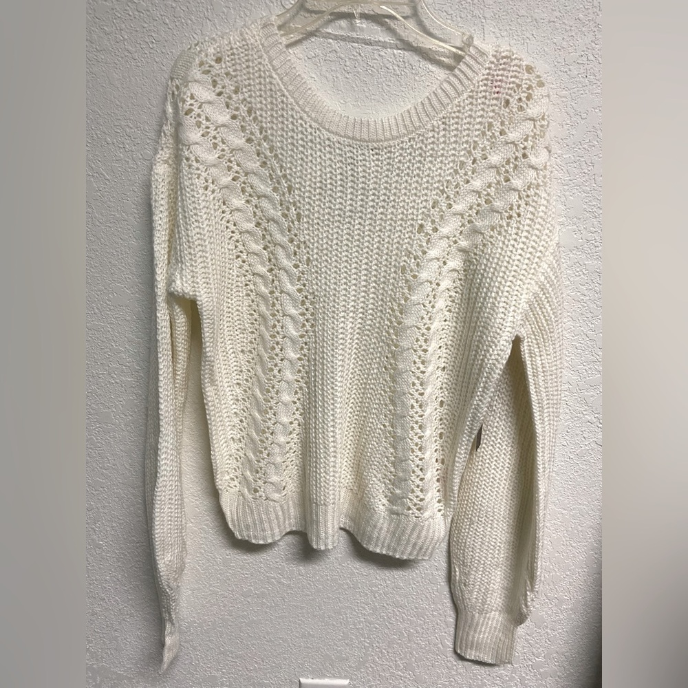 Caged Back Sweater